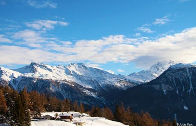 Winterbilder aus dem Wallis 
