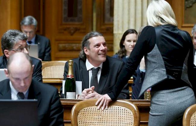 Seit seiner Wahl in den Walliser Staatsrat im März 2013 bleibt sein Stuhl im Berner Nationalratssaal öfters leer.