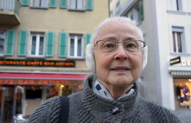 Judith Spieser aus Zürich: «Nichts Besonderes. Ich lebe allein, deshalb kann ich mit Weihnachten eigentlich nicht viel anfangen.»