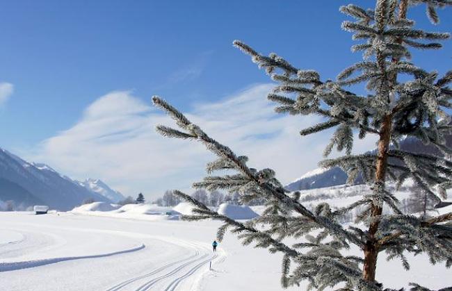 Die Loipe Goms startet am Samstag in die Wintersaison.