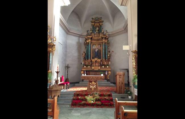 Die Prioratskirche in Niedergesteln