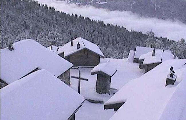 Stafel bei Gampel - wie im tiefsten Winter