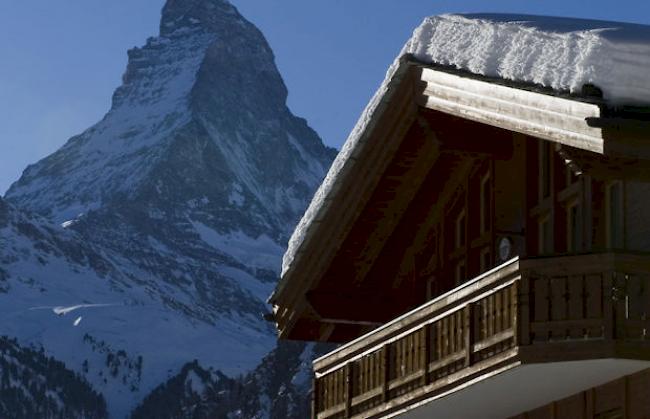 Das Matterhorn-Dorf hat 292 Punkte im GaultMillau 2014. (Archiv)