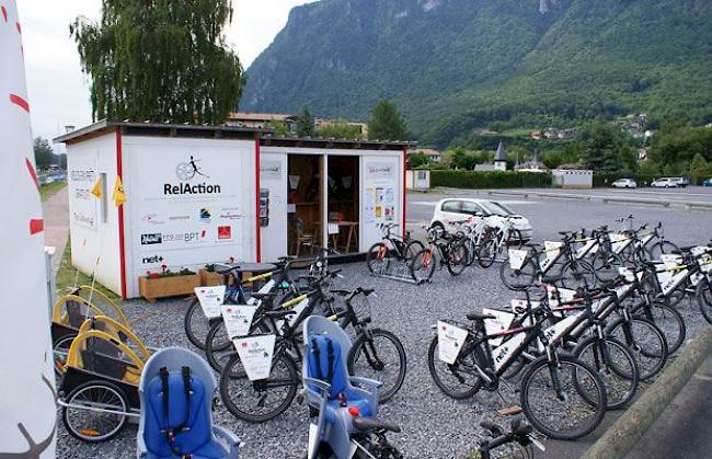 Die Station Port-Valais ist die am besten funktionierende Station von Wallisrollt.