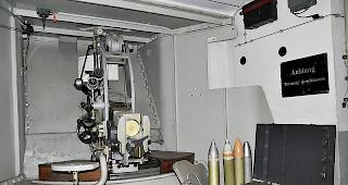 Eine Gesch&uuml;tzstellung in der Festung Naters.