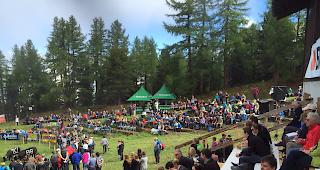 Impressionen vom Sommerstechfest in Visperterminen