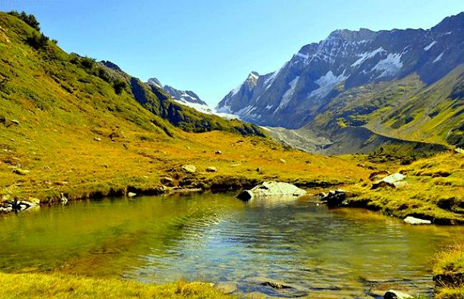 Auf der Guggialp im Lötschental