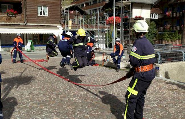 Die Teams hatten verschiedene Aufgaben zu lösen.
