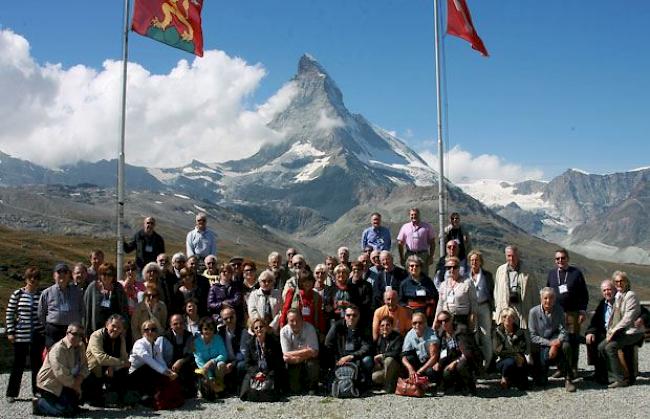 Gruppenfoto auf dem Gornergrat