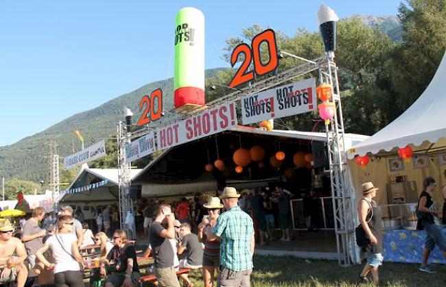 Die «Hot Shots Bar» in Gampel