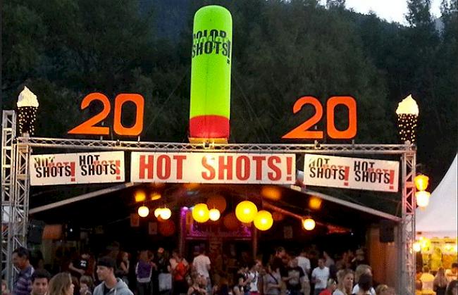 Die «Hot Shots Bar» in Gampel