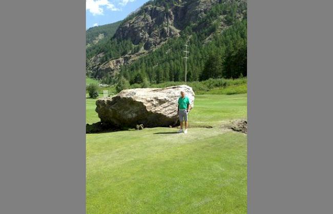 Auf dem Golfplatz Matterhorn