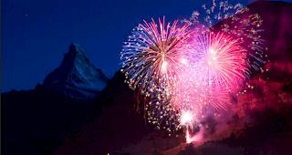 Feuerwerk vor dem &laquo;Hore&raquo;