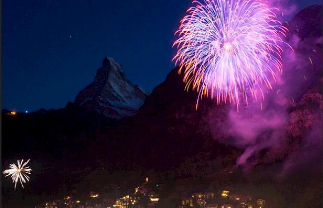 Feuerwerk vor dem «Hore»