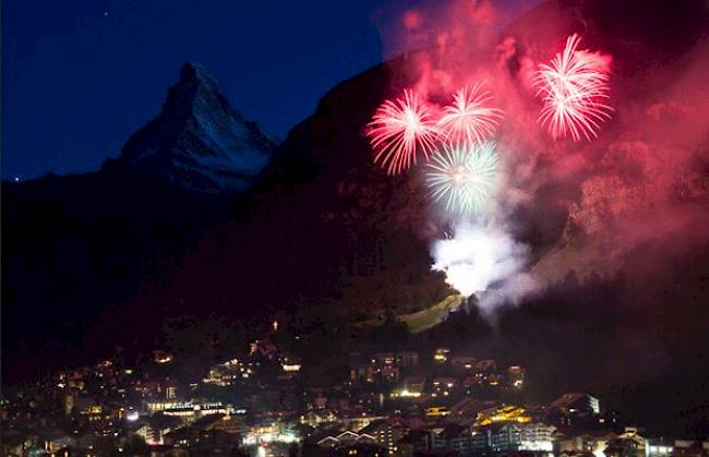 Feuerwerk vor dem «Hore»