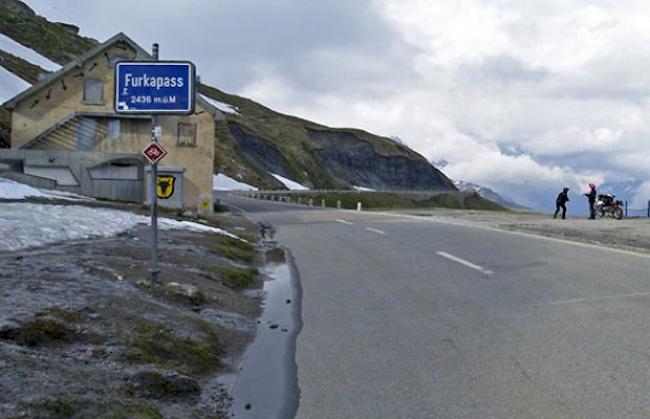 Ab Donnerstag darf man wieder über die Furka fahren