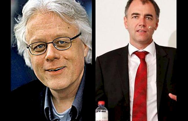 Peter Bodenmann und Christophe Darbellay