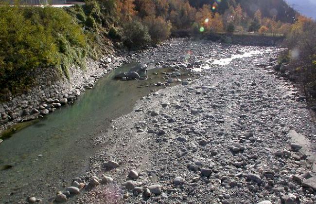 Aue «Bilderne»: erhält vom Kraftwerk zu wenig Restwasser.
