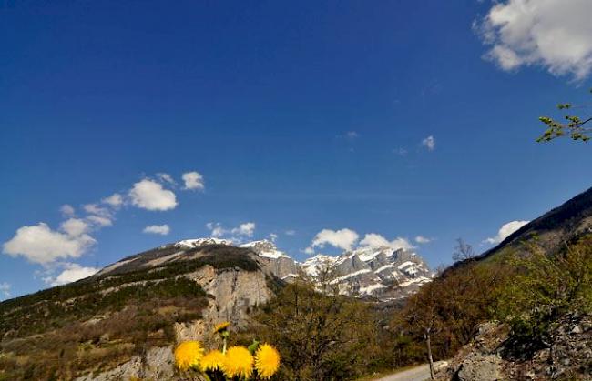 Blick Richtung Leukerbad