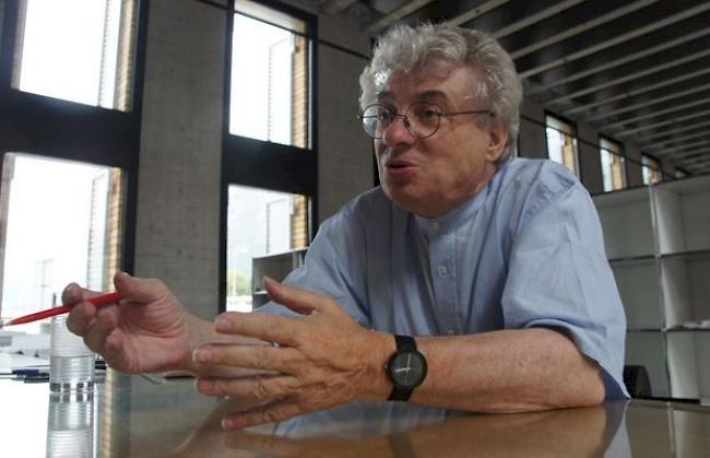 Der Tessiner Architekt Mario Botta.