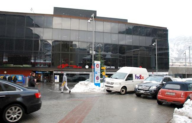 Der Bahnhof Visp