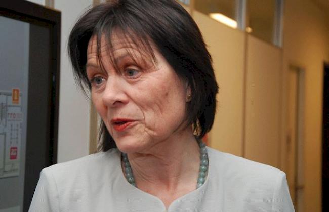 Staatsratspräsidentin Esther Waeber-Kalbermatten von der SP erreichte mit 35