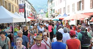 Es wird eng in den Gassen von Sitten.