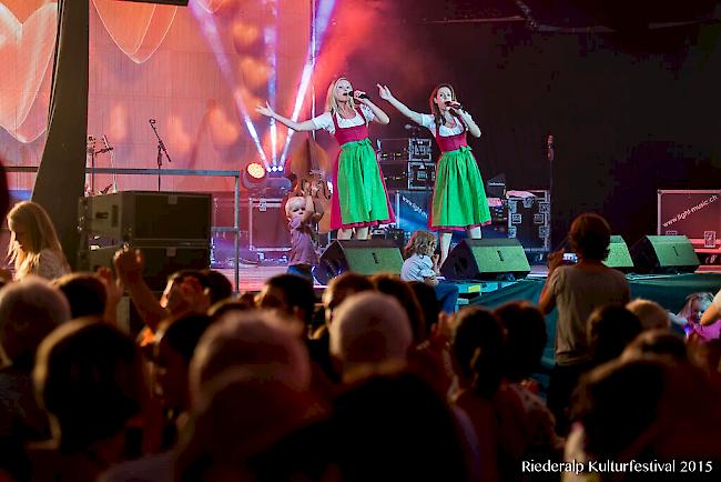 Der Schlager- und Volksmusikabend bildete den Höhepunkt des diesjährigen Kulturfestivals auf der Riederalp. 