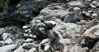 Die Niw&auml;rch-Suone ist eine der eindr&uuml;cklichsten Walliser Wasserleitungen: Sie wurde stark besch&auml;digt. (Andreas Gossweiler)