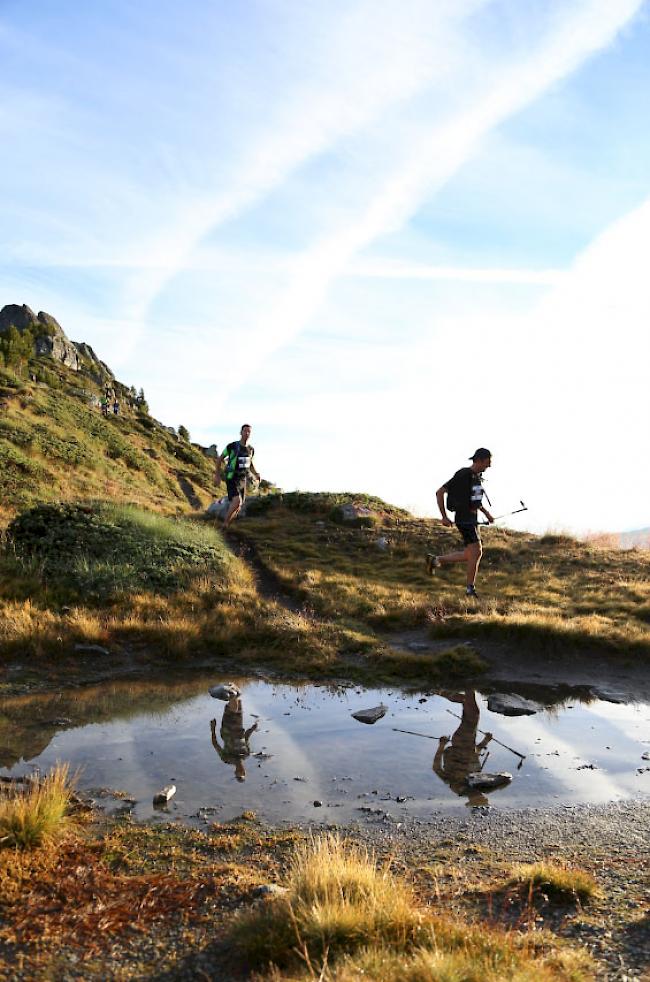 Der Nendaz Trail findet diesjährig zum zweiten Mal statt.