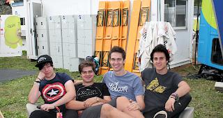 «So Wasted» am Open Air Gampel: Spass haben die vier Jungs bei ihrem Auftritt allemal gehabt.