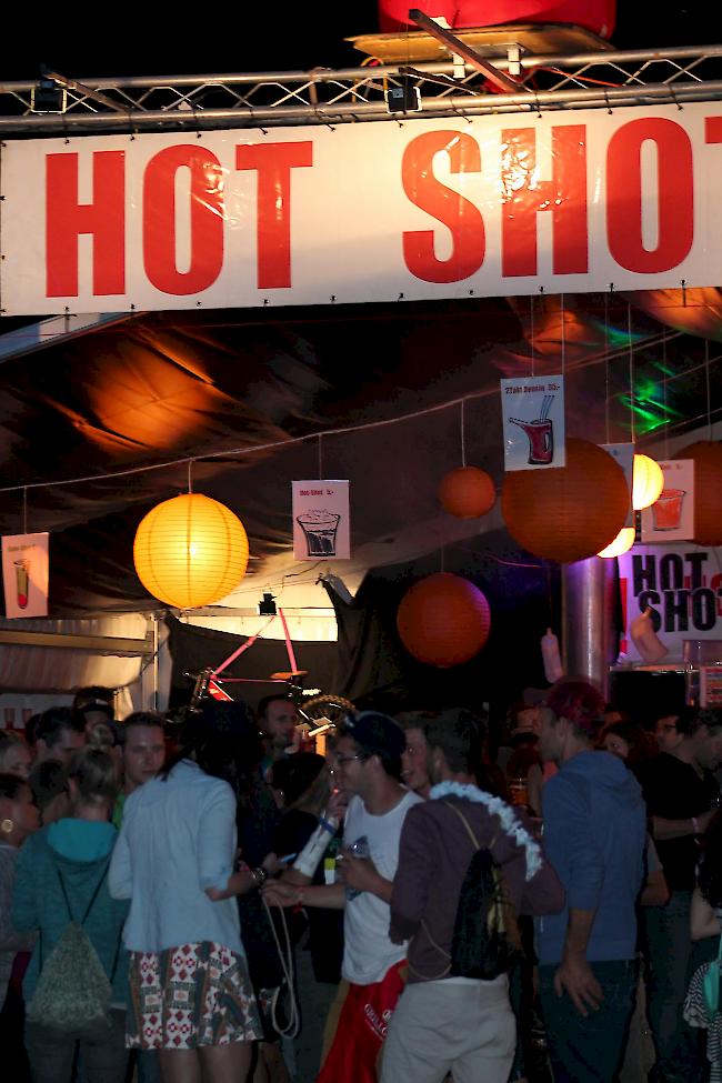 «Hot Shots» - wer kennt sie nicht? Am Open Air Gampel wohl fast jeder...