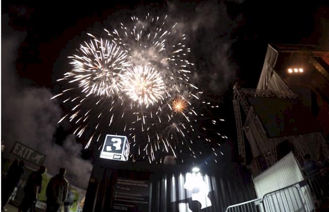 Feuerwerk zur Eröffnung