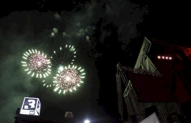 Feuerwerk zur Eröffnung