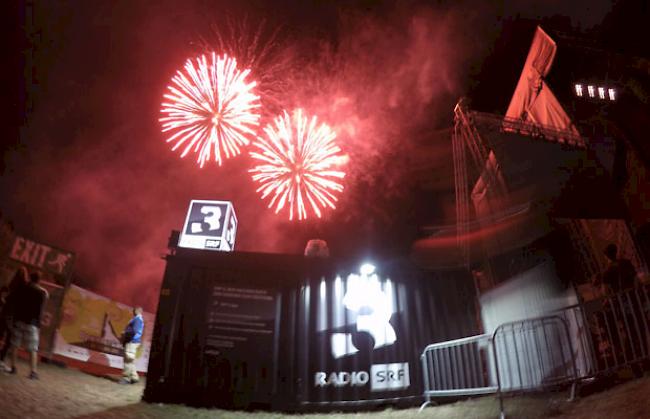 Feuerwerk zur Eröffnung