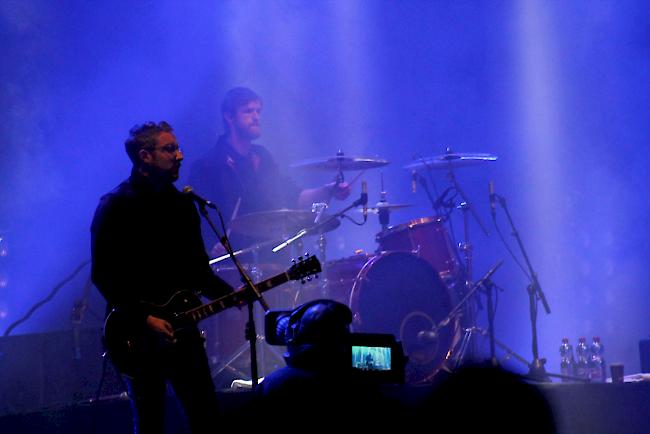 Die «Ersatzband» namens «Kraftklub» trat am Donnerstagabend anstelle der «Toten Hosen» auf.