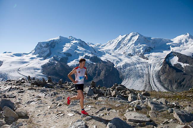 Lokalmatador Martin Anthamatten am Gornergrat.