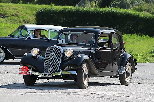 OCC Jungfrau-Rallye macht Halt in Gampel. 