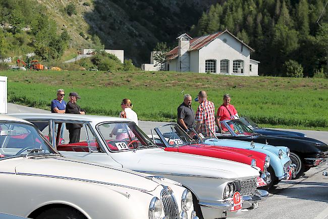 OCC Jungfrau-Rallye macht Halt in Gampel. 