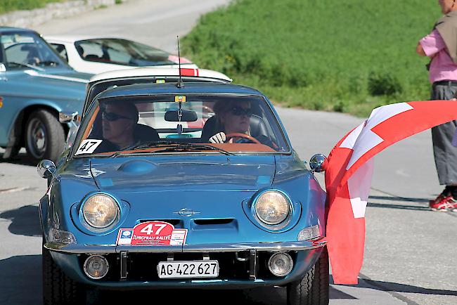 OCC Jungfrau-Rallye macht Halt in Gampel.