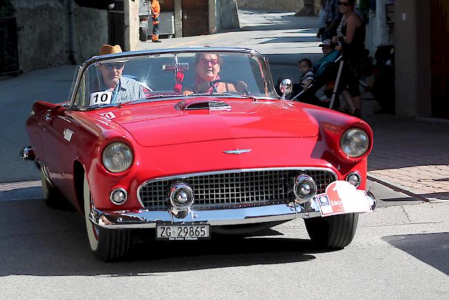 OCC Jungfrau-Rallye macht Halt in Gampel.