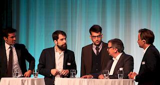 Impressionen der Jubil&auml;umsfeierlichkeiten des Walliser Boten vom Freitagabend in der Pomona.