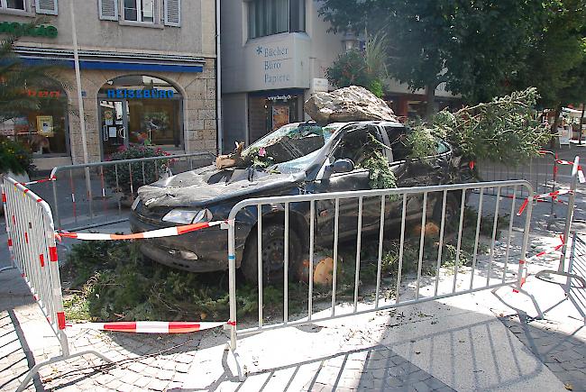 Dieses Objekt steht in der unteren Bahnhofstrasse in Visp.