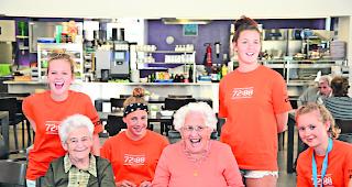 Viel gelacht. Mitglieder vom Blauring in Termen hatten ihren Spass an der Aktion 72 Stunden. 