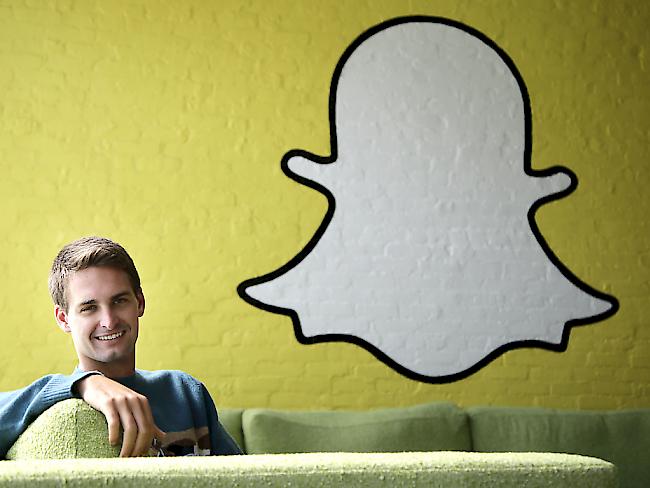 Hofft, mit Wiederholungen von Bildern Geld zu verdienen: Snapchat-Chef Evan Spiegel. (Archiv)