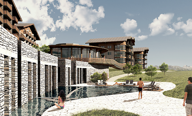 Bei der geplanten Erweiterung auf der Riederalp handelt es sich um ein Grossprojekt (mooser, lauber, stucky architekten AG)