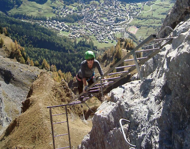 Der Klettersteig Gemmi Daubenhorn wird am Samstag geschlossen.