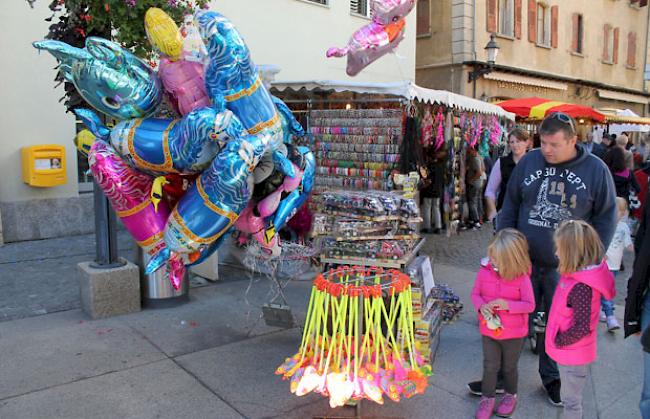 Impressionen vom Visper Herbstmarkt