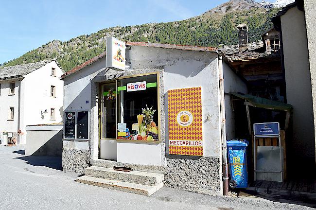 Das Geschäft in Simplon Dorf ist geschlossen.