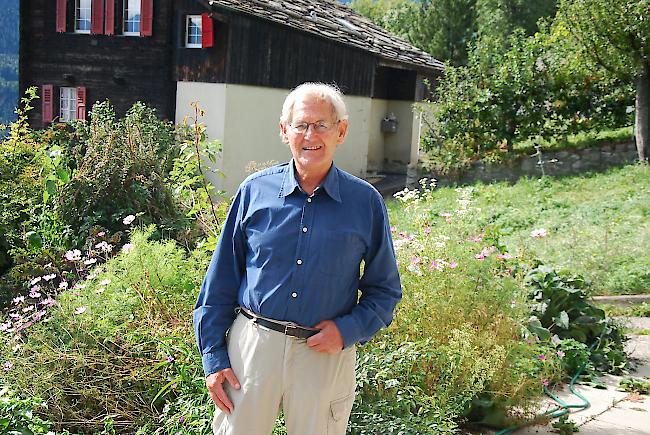 Der heute 77-jährige Duttle hat heute eine Ferienwohnung in Ausserberg.